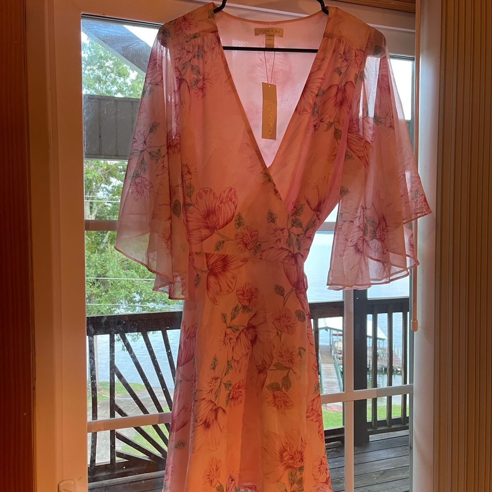 NWT Yumi Kim Feel The Breeze Wrap Dress